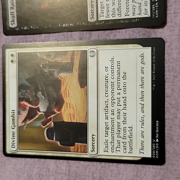 Set of 3 Magic The Gathering (MTG) Sorcery Trading Cards - Picture 2 of 5